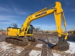 Side of used Komatsu